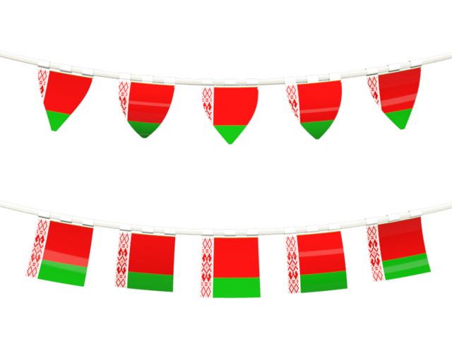 Rows of flags. Download flag icon of Belarus at PNG format