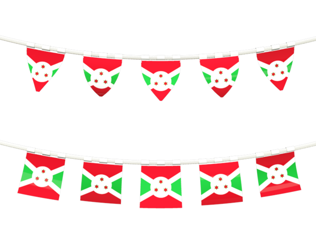 Rows of flags. Download flag icon of Burundi at PNG format