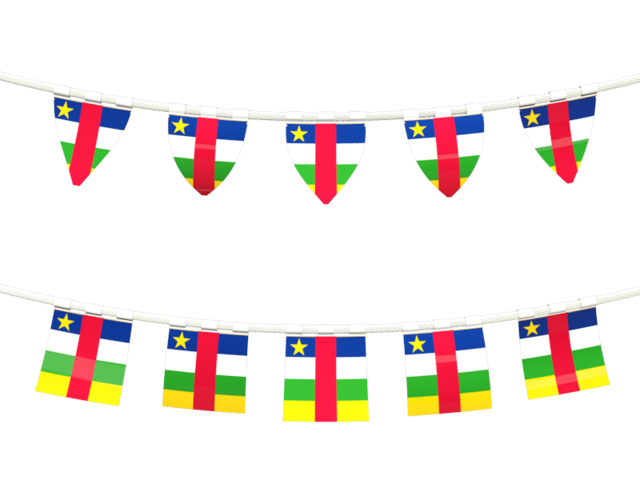 Rows of flags. Download flag icon of Central African Republic at PNG format