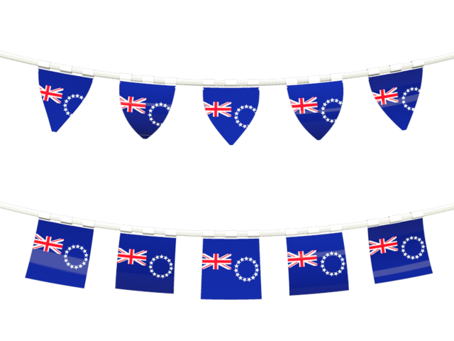 Rows of flags. Download flag icon of Cook Islands at PNG format