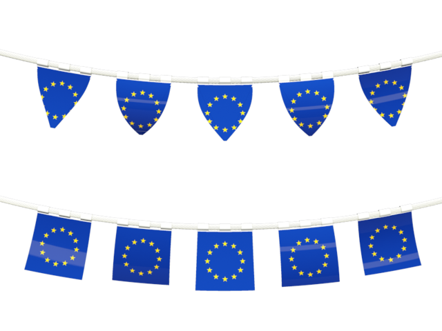Rows of flags. Download flag icon of European Union at PNG format