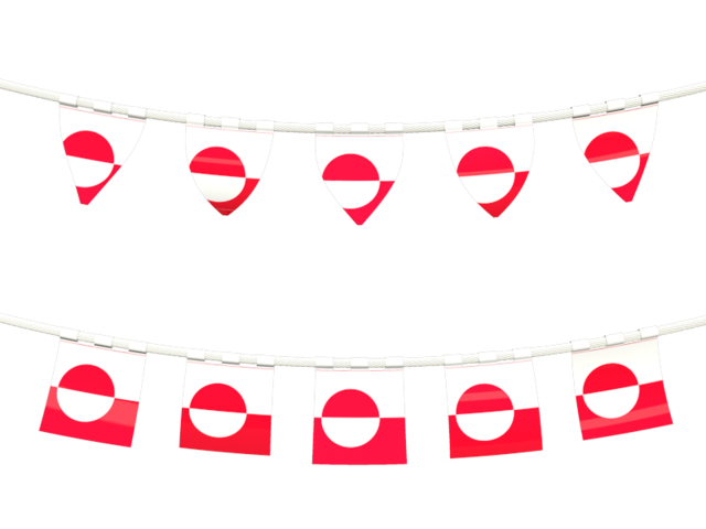 Rows of flags. Download flag icon of Greenland at PNG format