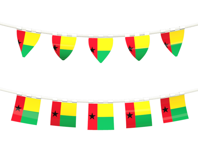 Rows of flags. Download flag icon of Guinea-Bissau at PNG format