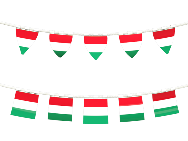 Rows of flags. Download flag icon of Hungary at PNG format