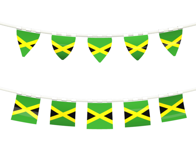 Rows of flags. Download flag icon of Jamaica at PNG format