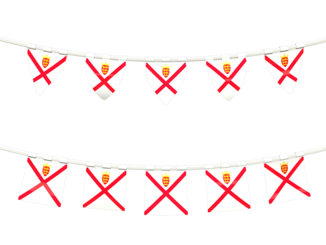 Rows of flags. Download flag icon of Jersey at PNG format