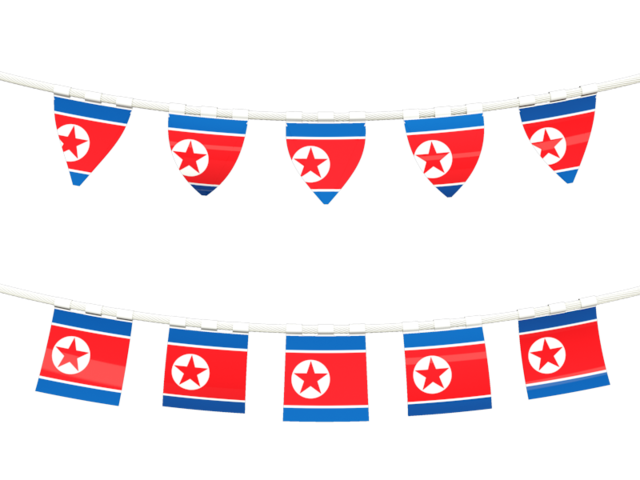 Rows of flags. Download flag icon of North Korea at PNG format