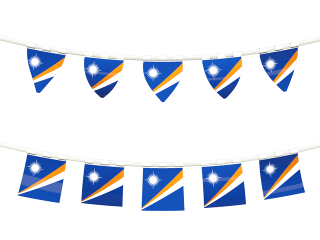 Rows of flags. Download flag icon of Marshall Islands at PNG format