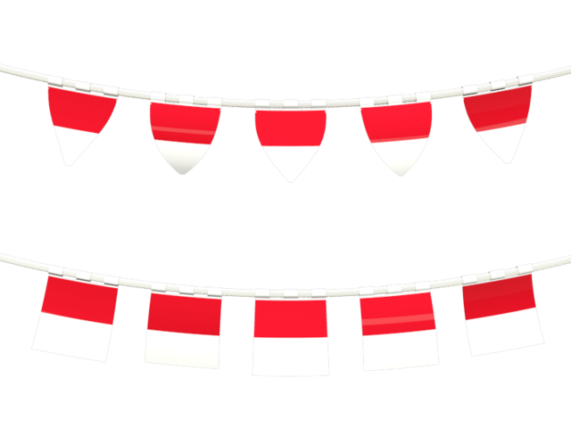 Rows of flags. Download flag icon of Monaco at PNG format