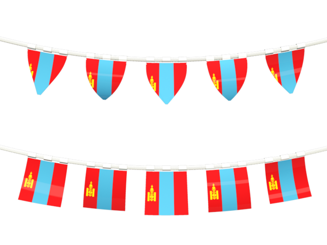 Rows of flags. Download flag icon of Mongolia at PNG format