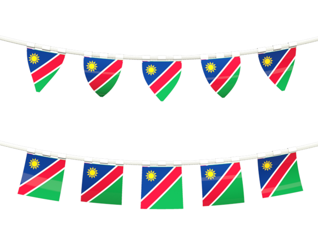 Rows of flags. Download flag icon of Namibia at PNG format