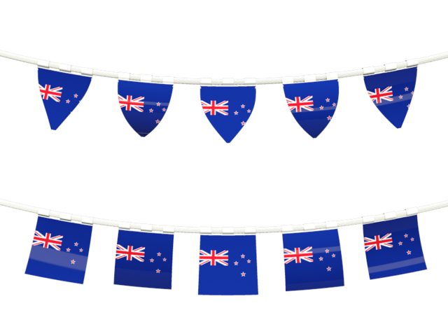 Rows of flags. Download flag icon of New Zealand at PNG format