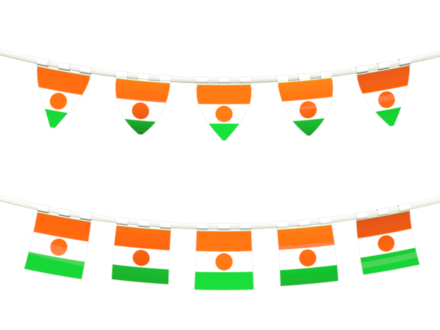 Rows of flags. Download flag icon of Niger at PNG format