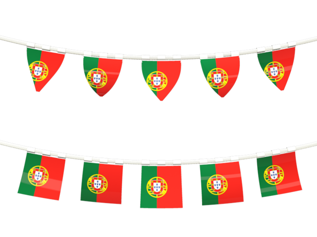 Rows of flags. Download flag icon of Portugal at PNG format