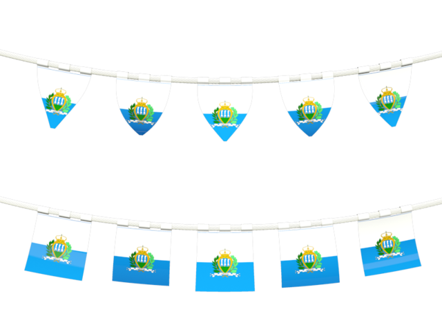 Rows of flags. Download flag icon of San Marino at PNG format