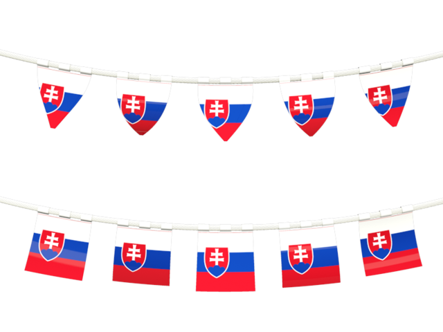 Rows of flags. Download flag icon of Slovakia at PNG format