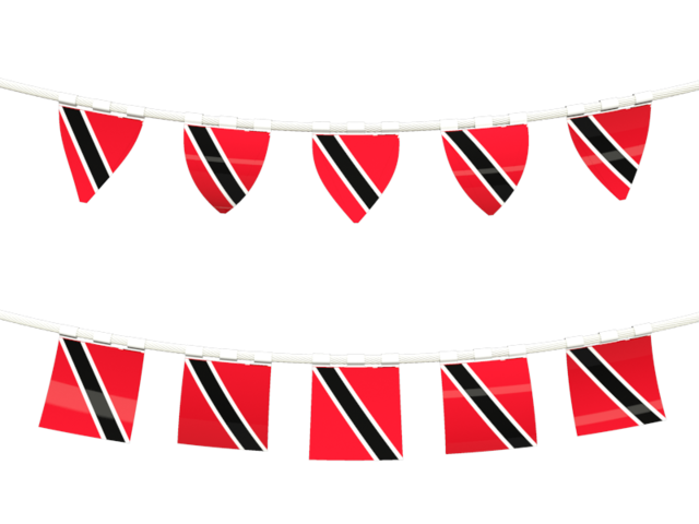 Rows of flags. Download flag icon of Trinidad and Tobago at PNG format