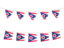 Flag of state of Ohio. Rows of flags. Download icon