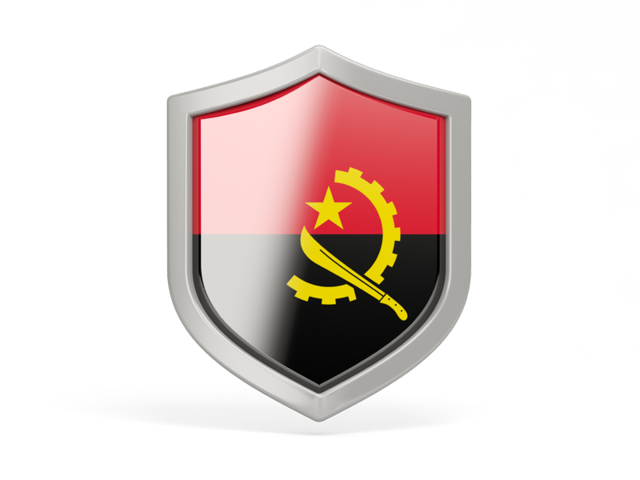 Shield icon. Download flag icon of Angola at PNG format