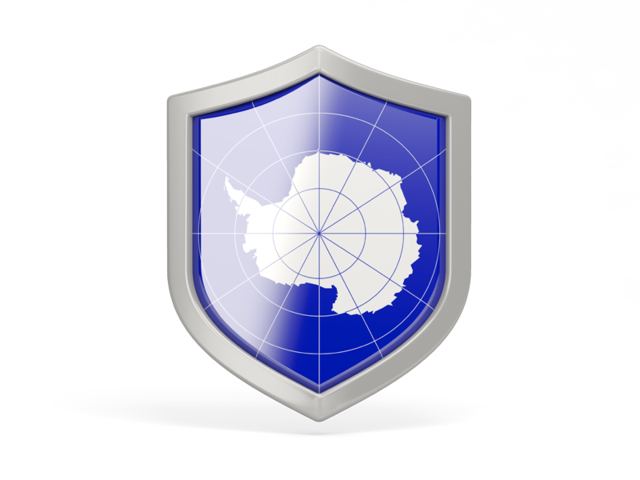 Shield icon. Download flag icon of Antarctica at PNG format