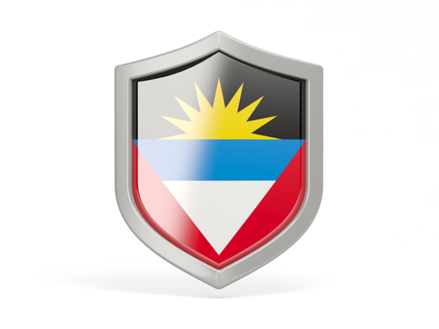 Shield icon. Download flag icon of Antigua and Barbuda at PNG format