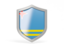 Aruba. Shield icon. Download icon.