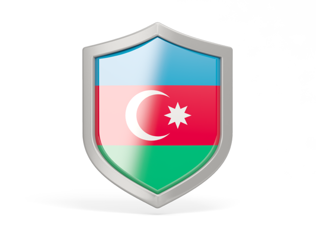 Shield icon. Download flag icon of Azerbaijan at PNG format