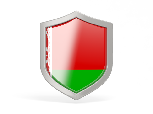 Shield icon. Download flag icon of Belarus at PNG format