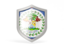 Belize. Shield icon. Download icon.
