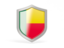 Benin. Shield icon. Download icon.