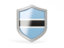 Botswana. Shield icon. Download icon.