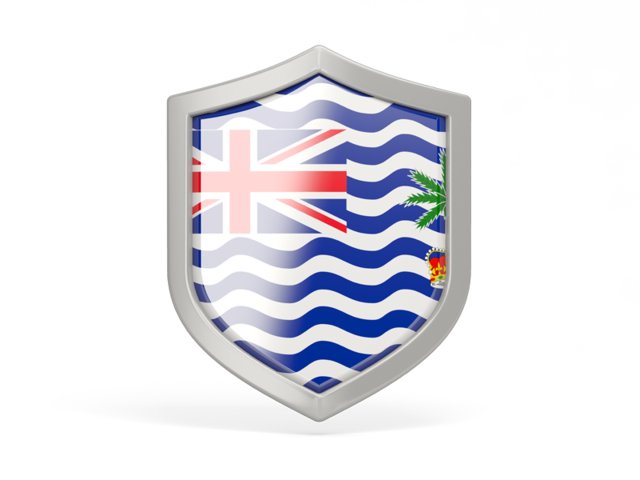 Shield icon. Download flag icon of British Indian Ocean Territory at PNG format
