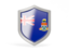 Cayman Islands. Shield icon. Download icon.