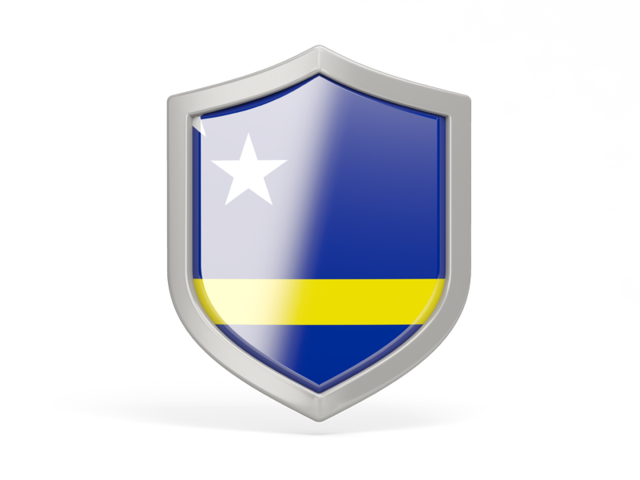 Shield icon. Download flag icon of Curacao at PNG format