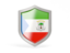 Equatorial Guinea. Shield icon. Download icon.