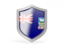 Falkland Islands. Shield icon. Download icon.