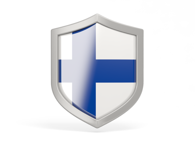 Shield icon. Download flag icon of Finland at PNG format