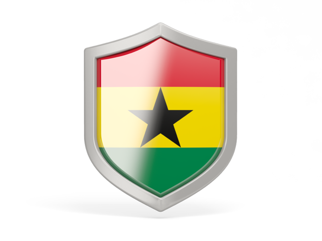 Shield icon. Download flag icon of Ghana at PNG format