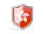 Hong Kong. Shield icon. Download icon.