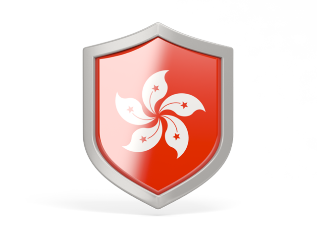 Shield icon. Download flag icon of Hong Kong at PNG format