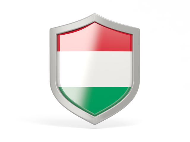 Shield icon. Download flag icon of Hungary at PNG format