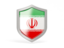 Iran. Shield icon. Download icon.