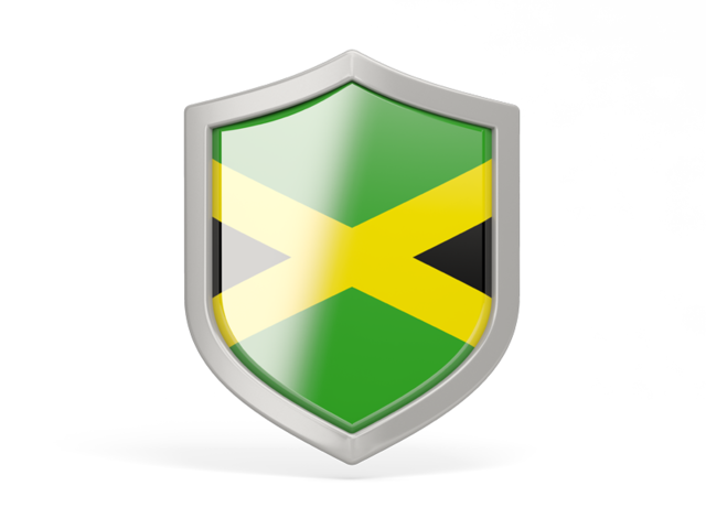 Shield icon. Download flag icon of Jamaica at PNG format
