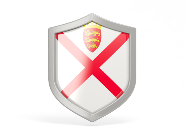 Shield icon. Download flag icon of Jersey at PNG format