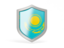 Kazakhstan. Shield icon. Download icon.