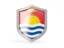 Kiribati. Shield icon. Download icon.