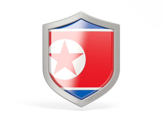 Shield icon. Download flag icon of North Korea at PNG format