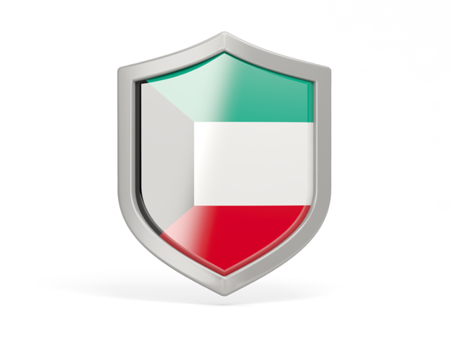 Shield icon. Download flag icon of Kuwait at PNG format