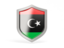 Libya. Shield icon. Download icon.