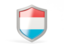 Luxembourg. Shield icon. Download icon.